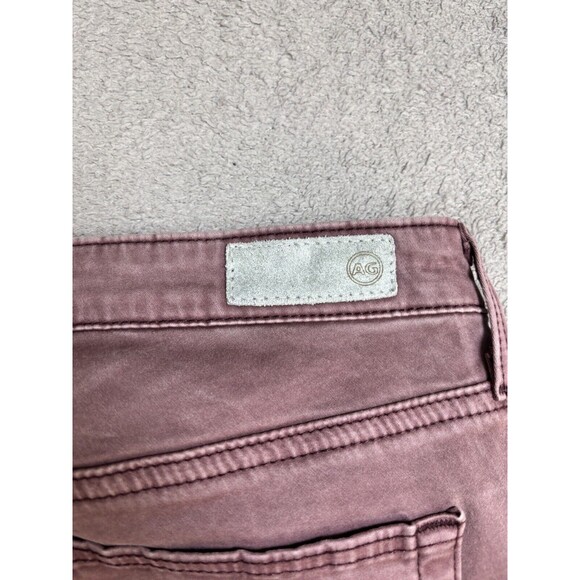 Adriano Goldschmied Woman Size 26 R Purple The Abbey Ankle Mid Rise Super Skinny - Picture 3 of 14